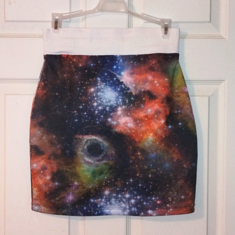 Modcloth Galaxy mini skirt (circa 2011)